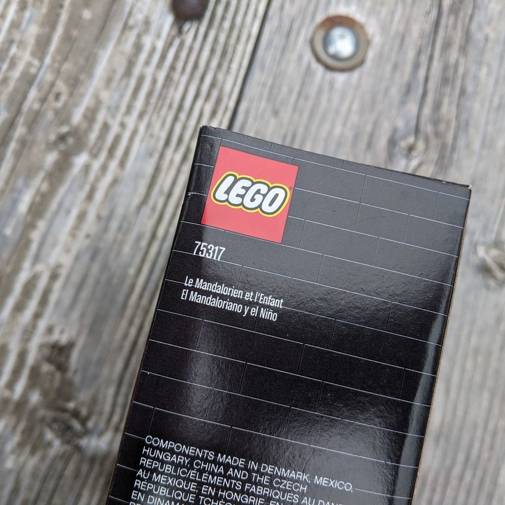 The Mandalorian and The Child LEGO BrickHeadz Set NWOT - Picture 4 of 4